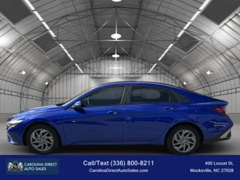 Blue 2024 Hyundai Elantra SEL Sedan 4D for sale in Mocksville, NC