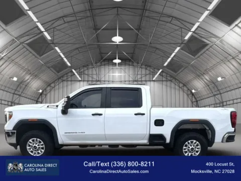 White 2022 GMC Sierra 2500 HD Crew Cab Pro Pickup 4D 6 1/2 ft for sale in Mocksville, NC