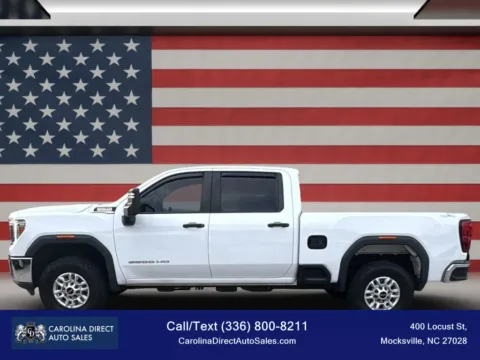 White 2022 GMC Sierra 2500 HD Crew Cab Pro Pickup 4D 6 1/2 ft for sale in Mocksville, NC