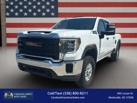 White 2022 GMC Sierra 2500 HD Crew Cab Pro Pickup 4D 6 1/2 ft for sale in Mocksville, NC