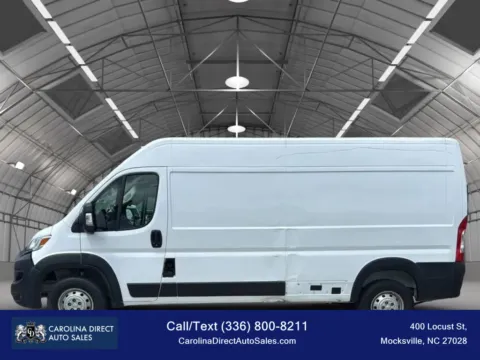 White 2023 Ram ProMaster Cargo Van 2500 High Roof Van 3D for sale in Mocksville, NC