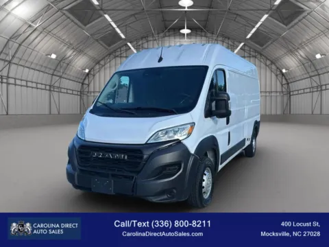 White 2023 Ram ProMaster Cargo Van 2500 High Roof Van 3D for sale in Mocksville, NC