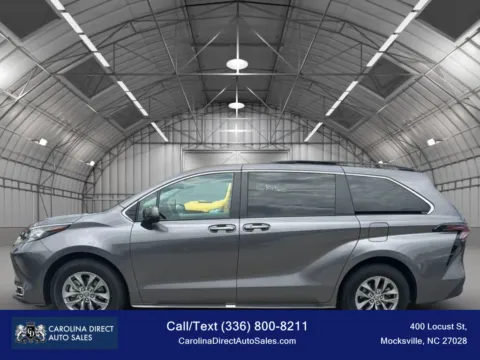 Gray 2023 Toyota Sienna XLE Minivan 4D for sale in Mocksville, NC