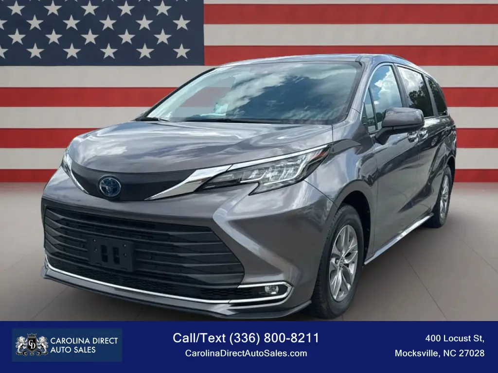 Gray 2023 Toyota Sienna XLE Minivan 4D for sale in Mocksville, NC