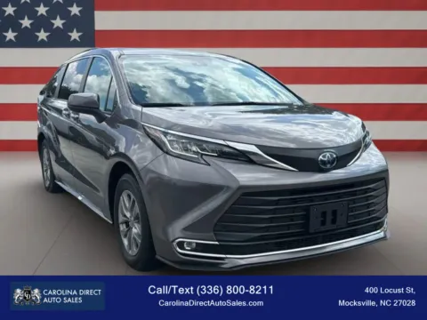 Another view of 2023 Toyota Sienna XLE Minivan 4D for sale in Mocksville, NC at Carolina Direct Auto Sales