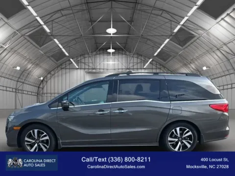 Gray 2018 Honda Odyssey Elite Minivan 4D for sale in Mocksville, NC
