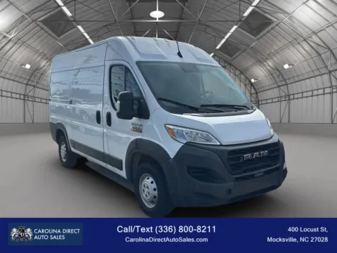 White 2023 Ram ProMaster Cargo Van 1500 High Roof Van 3D for sale in Mocksville, NC