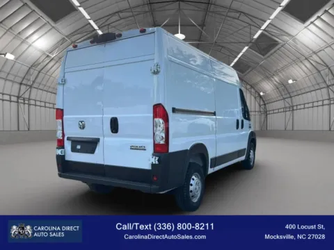 More photos of 2023 Ram ProMaster Cargo Van 1500 High Roof Van 3D at Carolina Direct Auto Sales, NC