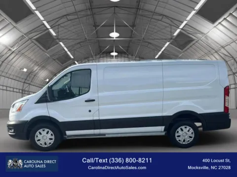 White 2021 Ford Transit 250 Cargo Van Low Roof w/RWB Van 3D for sale in Mocksville, NC