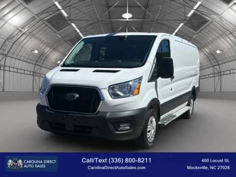 White 2021 Ford Transit 250 Cargo Van Low Roof w/RWB Van 3D for sale in Mocksville, NC