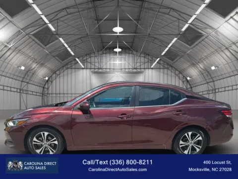 Red 2023 Nissan Sentra SV Sedan 4D for sale in Mocksville, NC