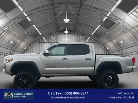Silver 2016 Toyota Tacoma Double Cab TRD Off-Road Pickup 4D 5 ft for sale in Mocksville, NC