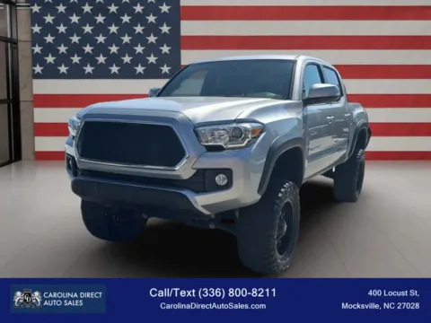 Silver 2016 Toyota Tacoma Double Cab TRD Off-Road Pickup 4D 5 ft for sale in Mocksville, NC