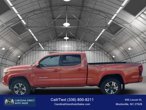 Orange 2018 Toyota Tacoma Double Cab SR5 Pickup 4D 6 ft for sale in Mocksville, NC