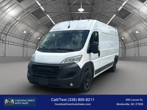 White 2023 Ram ProMaster Cargo Van 2500 High Roof Van 3D for sale in Mocksville, NC