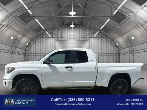 White 2019 Toyota Tundra Double Cab SR5 Pickup 4D 6 1/2 ft for sale in Mocksville, NC