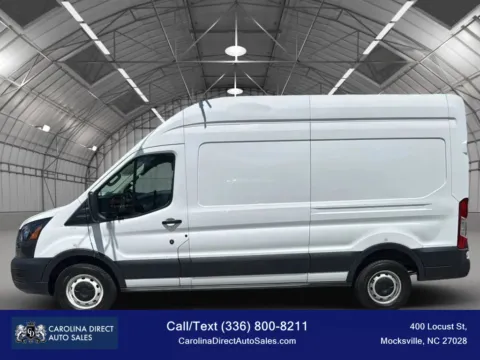 White 2021 Ford Transit 250 Cargo Van High Roof Van 3D for sale in Mocksville, NC