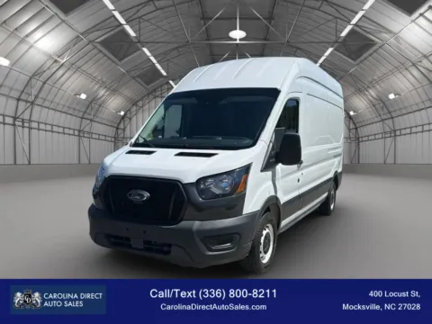 White 2021 Ford Transit 250 Cargo Van High Roof Van 3D for sale in Mocksville, NC