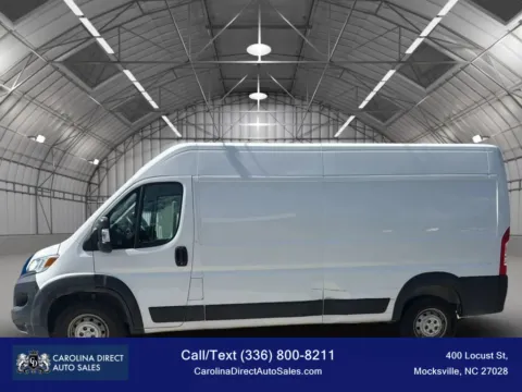 White 2023 Ram ProMaster Cargo Van 2500 High Roof Van 3D for sale in Mocksville, NC