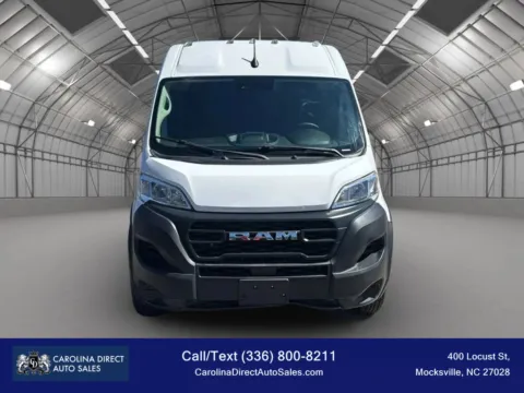 Photos of 2023 Ram ProMaster Cargo Van 2500 High Roof Van 3D for sale in Mocksville, NC at Carolina Direct Auto Sales