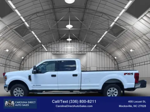 White 2021 Ford F350 Super Duty Crew Cab XLT Pickup 4D 8 ft for sale in Mocksville, NC