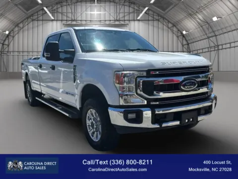 Another view of 2021 Ford F350 Super Duty Crew Cab XLT Pickup 4D 8 ft for sale in Mocksville, NC at Carolina Direct Auto Sales