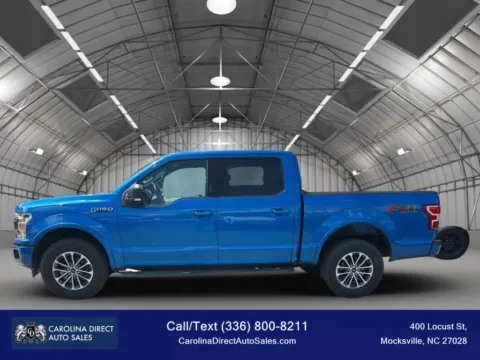 Blue 2019 Ford F-150 SuperCrew Cab XLT Pickup 4D 5 1/2 ft for sale in Mocksville, NC