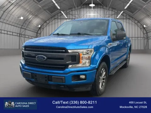 Blue 2019 Ford F-150 SuperCrew Cab XLT Pickup 4D 5 1/2 ft for sale in Mocksville, NC
