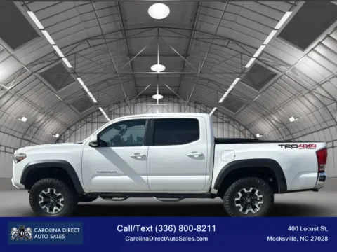 White 2017 Toyota Tacoma Double Cab SR Pickup 4D 5 ft for sale in Mocksville, NC