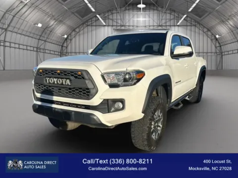 White 2017 Toyota Tacoma Double Cab TRD Off-Road Pickup 4D 5 ft for sale in Mocksville, NC