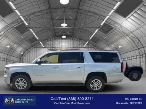 Silver 2018 CHEVROLET SUBURBAN 1500 LT 4DR for sale in Mocksville, NC