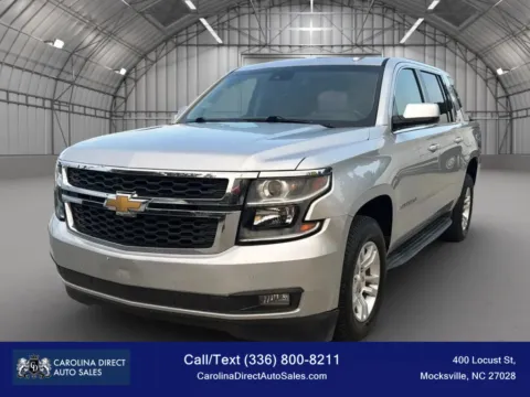Silver 2018 CHEVROLET SUBURBAN 1500 LT 4DR for sale in Mocksville, NC