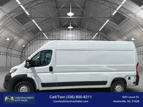White 2023 Ram ProMaster Cargo Van 2500 High Roof Van 3D for sale in Mocksville, NC