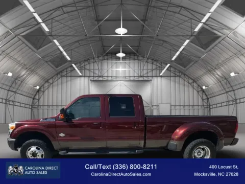 Red 2015 Ford F350 Super Duty Crew Cab King Ranch Pickup 4D 8 ft for sale in Mocksville, NC