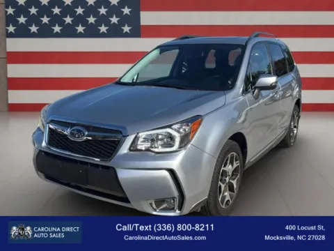 Silver 2015 Subaru Forester 2.0XT Touring Sport Utility 4D for sale in Mocksville, NC