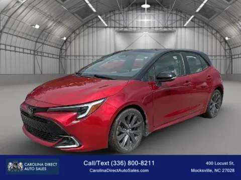 Red 2023 Toyota Corolla Hatchback XSE Hatchback 4D for sale in Mocksville, NC