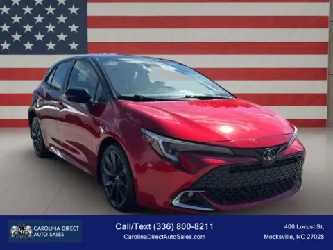 Another view of 2023 Toyota Corolla Hatchback XSE Hatchback 4D for sale in Mocksville, NC at Carolina Direct Auto Sales