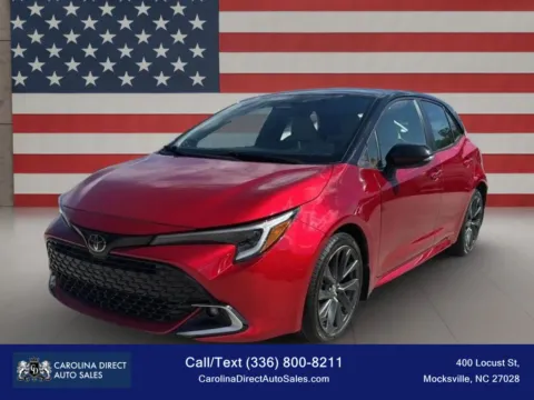 Red 2023 Toyota Corolla Hatchback XSE Hatchback 4D for sale in Mocksville, NC