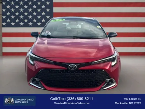 Photos of 2023 Toyota Corolla Hatchback XSE Hatchback 4D for sale in Mocksville, NC at Carolina Direct Auto Sales