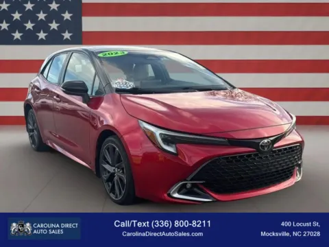 Another view of 2023 Toyota Corolla Hatchback XSE Hatchback 4D for sale in Mocksville, NC at Carolina Direct Auto Sales