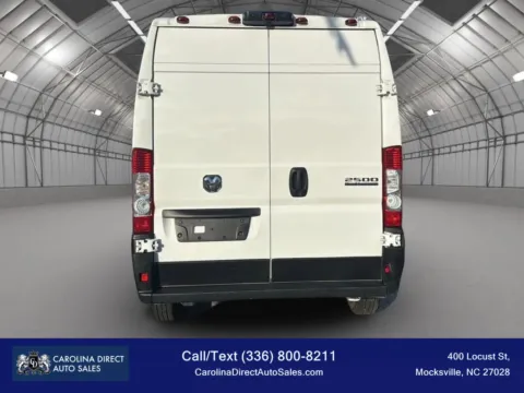 More photos of 2023 Ram ProMaster Cargo Van 2500 High Roof Van 3D at Carolina Direct Auto Sales, NC