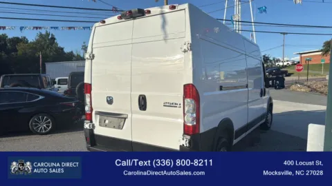 More photos of 2023 Ram ProMaster Cargo Van 2500 High Roof Van 3D at Carolina Direct Auto Sales, NC