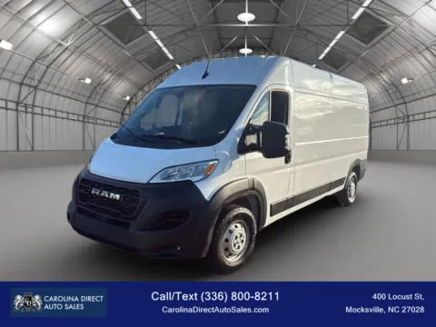 White 2023 Ram ProMaster Cargo Van 2500 High Roof Van 3D for sale in Mocksville, NC
