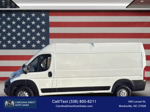 Photos of 2023 Ram ProMaster Cargo Van 2500 High Roof Van 3D for sale in Mocksville, NC at Carolina Direct Auto Sales