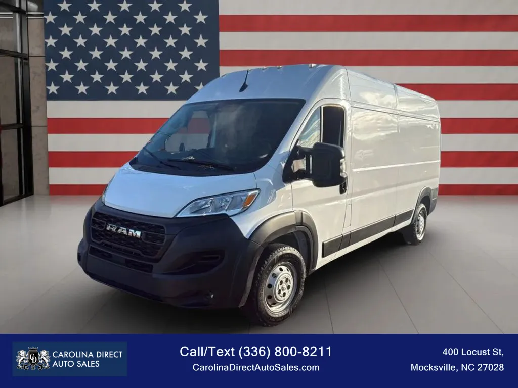 White 2023 Ram ProMaster Cargo Van 2500 High Roof Van 3D for sale in Mocksville, NC