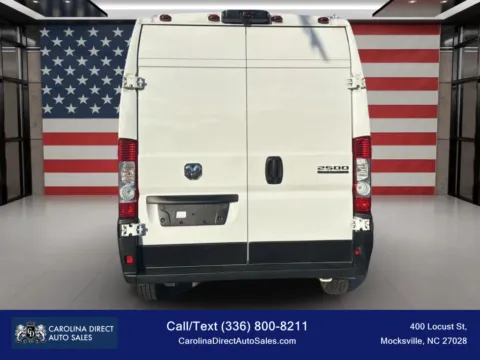 More photos of 2023 Ram ProMaster Cargo Van 2500 High Roof Van 3D at Carolina Direct Auto Sales, NC