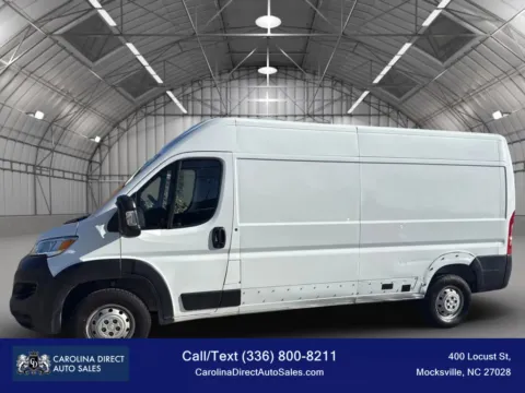 Photos of 2023 Ram ProMaster Cargo Van 2500 High Roof w/159' WB Van 3D for sale in Mocksville, NC at Carolina Direct Auto Sales