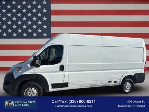 Photos of 2023 Ram ProMaster Cargo Van 2500 High Roof w/159' WB Van 3D for sale in Mocksville, NC at Carolina Direct Auto Sales