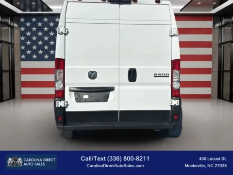 More photos of 2023 Ram ProMaster Cargo Van 2500 High Roof w/159' WB Van 3D at Carolina Direct Auto Sales, NC