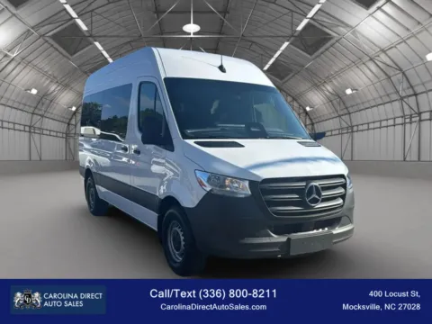 Another view of 2025 Mercedes-Benz Sprinter 2500 Passenger 12-Passenger Standard Roof Van 3D for sale in Mocksville, NC at Carolina Direct Auto Sales